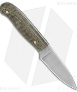 Alternative view of LT Wright Knives Patriot Fixed Blade Knife Green Micarta (2.5" Satin)