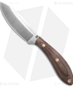 LT Wright Large Northern Hunter Fixed Blade Matte Rustic Brown (4.25" Satin)