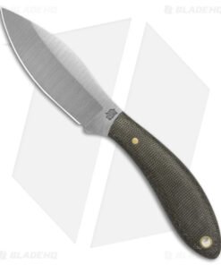 LT Wright Small Northern Hunter Fixed Blade Matte Green Micarta (3.25" Satin)