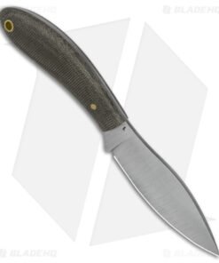 Alternative view of LT Wright Small Northern Hunter Fixed Blade Matte Green Micarta (3.25" Satin)