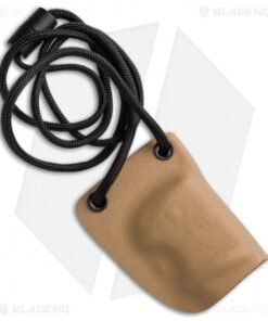 Alternative view of Linos Kydex Sheath for Boker Kalashnikov w/ Neck Cord - Tan