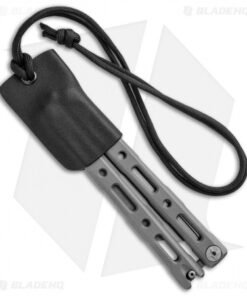 Alternative view of Linos Kydex Sheath for Benchmade 87 Balisong Series Knife w/ Neck Cord
