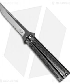Liong Mah Design Bali Butterfly Knife Carbon Fiber (3.75" Satin)