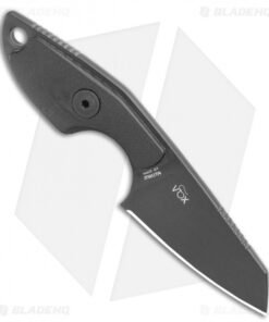 Alternative view of MKM Voxnaes Mikro 2 Fixed Blade Knife Black G-10 (2" Black)