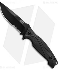 M&P M2.0 Fixed Blade Knife Black (4.1" Black Serr) 1085880