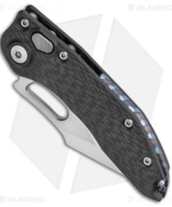 Alternative view of Marfione Custom Borka Blades Stitch Carbon Fiber Automatic Knife (3.75" Mirror)