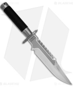 Alternative view of Marfione Custom Knives Interceptor Fixed Blade Knife Black Cord (7.875" Satin)