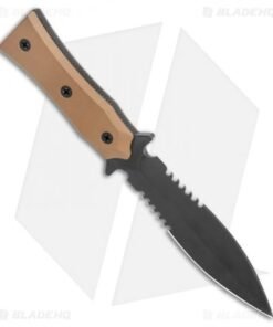 Alternative view of Medford BOA-P Knife Black-Ops Anti-Personnel Coyote Tan G-10 (5.5" PVD)