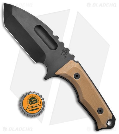 Medford Emperor Fixed Blade Praetorian Style Coyote Brown G-10 (4.75 Blk) - Image 4