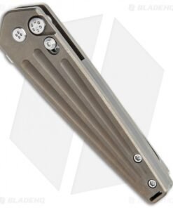 Alternative view of Medford Nosferatu Automatic Knife Bronze Titanium (3.5" Satin)