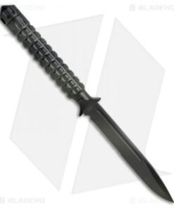 Alternative view of Microtech A.D.O. Knife S/E Fixed Blade Knife (4.5" Green Camo Serr) 116-2GC