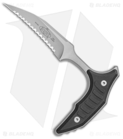 Microtech BEE S/E Wharncliffe Double Push Daggers Black G-10 (2.5" BB Full Serr) - Image 2