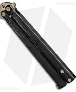 Alternative view of Marfione Custom Microtech Tachyon III Balisong DLC Ti (4.5" Bronzed Apocalyptic)