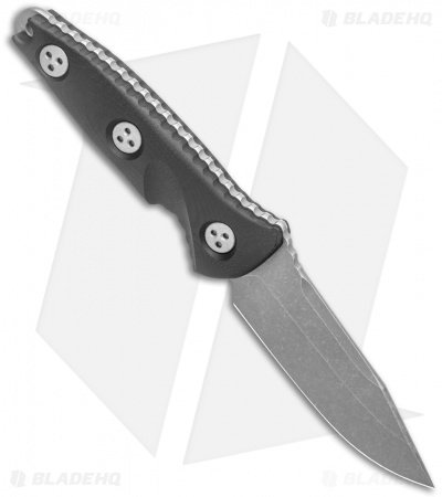 Microtech Socom Alpha Mini S/E Fixed Blade Knife Black (3.8" Apocalyptic) - Image 2