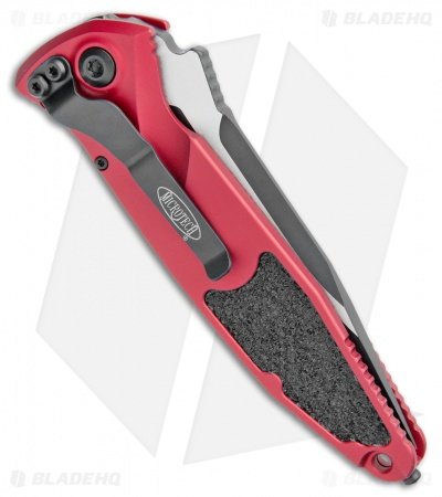 Microtech Socom Elite S/E Automatic Knife Red (4" Two-Tone) 160A-1RD - Image 3