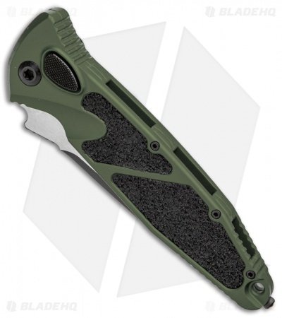 Microtech Socom Elite T/E Automatic Knife OD (4" Two Tone Serrated) 161A-2OD - Image 2
