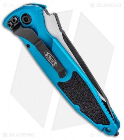 Microtech Socom Elite T/E Automatic Knife Turquoise (4" Two-Tone) 161A-1TQ - Image 3