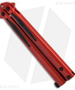Alternative view of Microtech Tachyon III Balisong Butterfly Dead Pool (4.5" Red/Black) 173-1DP