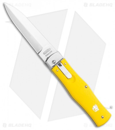 Mikov-241-Predator-Lever-Lock-Automatic-Knife-Yellow-3.75-Polish-Pocket-Clip-BHQ-117840-LS.jpg
