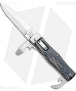 Mikov 241 Predator Multi-Tool Automatic Knife Buffalo Horn (3.75" Polish)