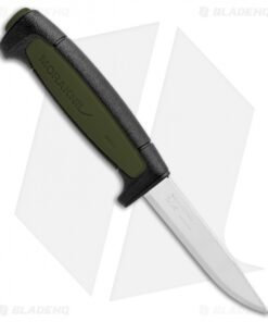 Alternative view of Morakniv Basic 511 Fixed Blade Knife Black/OD Green (3.5" Satin)