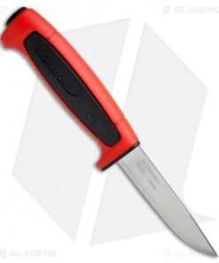 Alternative view of Morakniv Basic 511 Fixed Blade Knife Red/Black (3.5" Satin)