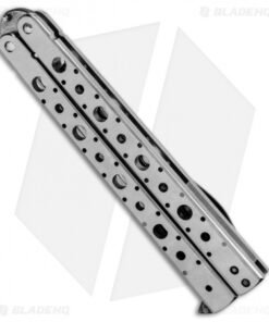 Alternative view of Nathan Dewey Custom Deviant Balisong Butterfly Knife (4.375" Damascus)