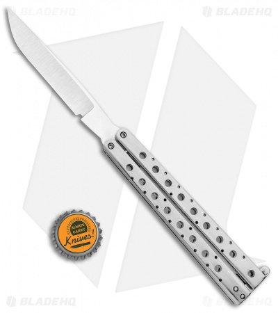 Nathan Dewey Custom Deviant Balisong Butterfly Knife (4.5" Satin) - Image 4