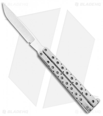 Nathan Dewey Custom Deviant Balisong Butterfly Knife (4.5" Satin)
