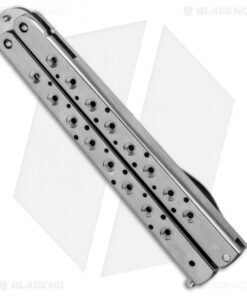 Alternative view of Nathan Dewey Custom Deviant Balisong Butterfly Knife (4.375" Satin)