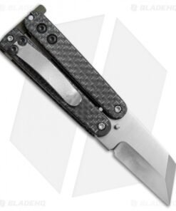 Alternative view of Nathan Dewey Custom Gremlin Mini Balisong Knife Silver LSCF (2" 440C Satin)