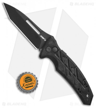 Ontario XM-3 Tanto Automatic Knife G-10 (3.75" Black) 08757 - Image 4