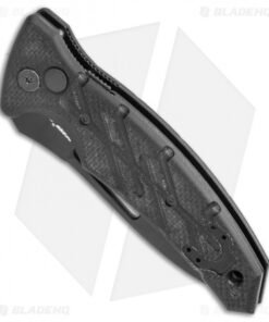 Alternative view of Ontario XM-3 Tanto Automatic Knife G-10 (3.75" Black) 08757