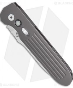 Alternative view of Prometheus Design Werx Invictus MIL-LE Automatic Knife (3.5" Stonewash) PDW