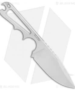 Alternative view of PMP Knives Pitbull Fixed Blade Knife Skeletonized (3.5" Satin)
