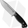 PMP Knives Warthog Fixed Blade Knife Black G-10 (5" Stonewash)