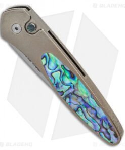 Alternative view of Pro-Tech Custom Newport Automatic Knife Abalone (3" Satin)