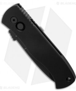 Alternative view of Emerson Pro-Tech CQC-7 Tanto Automatic Knife Black Aluminum (3.25" Black S45VN)