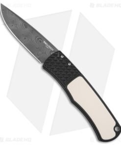 Pro-Tech Magic BR-1 "Whiskers" Automatic Knife Tuxedo (Chad Nichols Damascus)