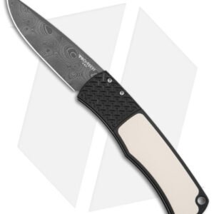 Pro-Tech Magic BR-1 "Whiskers" Automatic Knife Tuxedo (Chad Nichols Damascus)