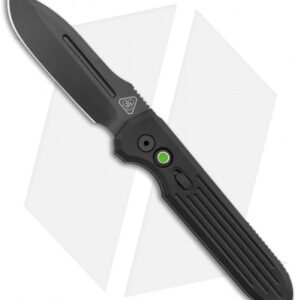 Prometheus Design PDW Invictus Automatic Knife USN Gathering (3.5" Black)