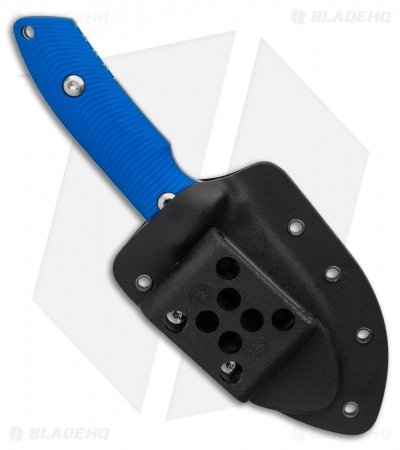 Pro-Tech George SBR Fixed Blade Knife Blue G-10 (2.9" SW/Satin) Kydex Sheath - Image 3