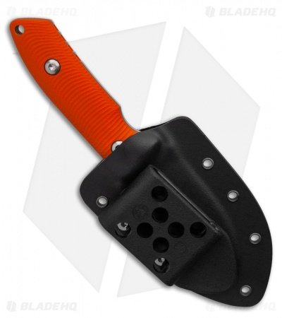 Pro-Tech George SBR Fixed Blade Knife Orange G-10 (2.9" SW/Satin) Kydex Sheath - Image 3