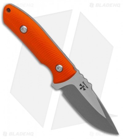 Pro-Tech George SBR Fixed Blade Knife Orange G-10 (2.9" SW/Satin) Kydex Sheath - Image 2