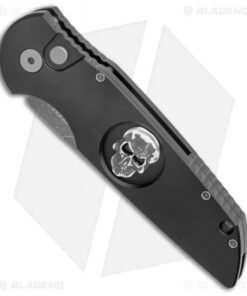 Alternative view of Pro-Tech Tactical Response TR-3 Knife Sterling Silver Skull (3.5" Acid SW)