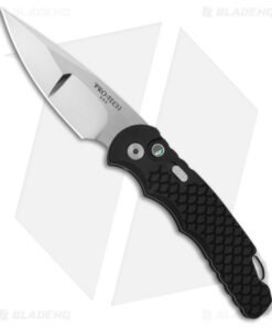 Pro-Tech TR-5 Custom Automatic Black Fish Scale (3.25" Mirror Compound) T5451