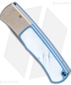 Alternative view of Pro-Tech Custom BR-1 Magic "Whiskers" Automatic Knife Ti/MOP (Damascus)