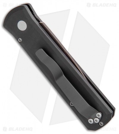Pro-Tech Godson Automatic Knife Black (3.15" Espresso DLC) 721-Espresso - Image 3