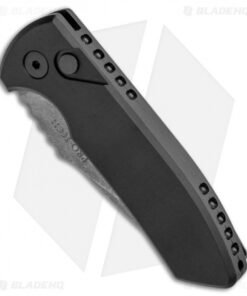 Alternative view of Pro-Tech Les George SBR Prototype Automatic Knife Smooth (2.6" Acid Wash)