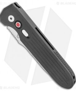Alternative view of Prometheus Design Werx Invictus Automatic Knife Black (3.5" Stonewash) PDW
